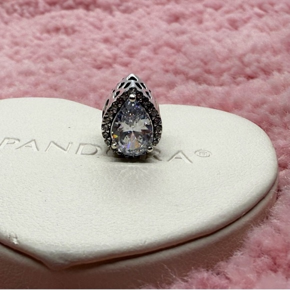 Radiant Teardrop Pandora Charm - Picture 2 of 5
